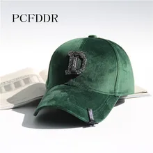 PCFDDR Корейский осень и зима d-письмо вода алмаз черный золотой замшевая футболка Корейская версия модный Индивидуальный Женский