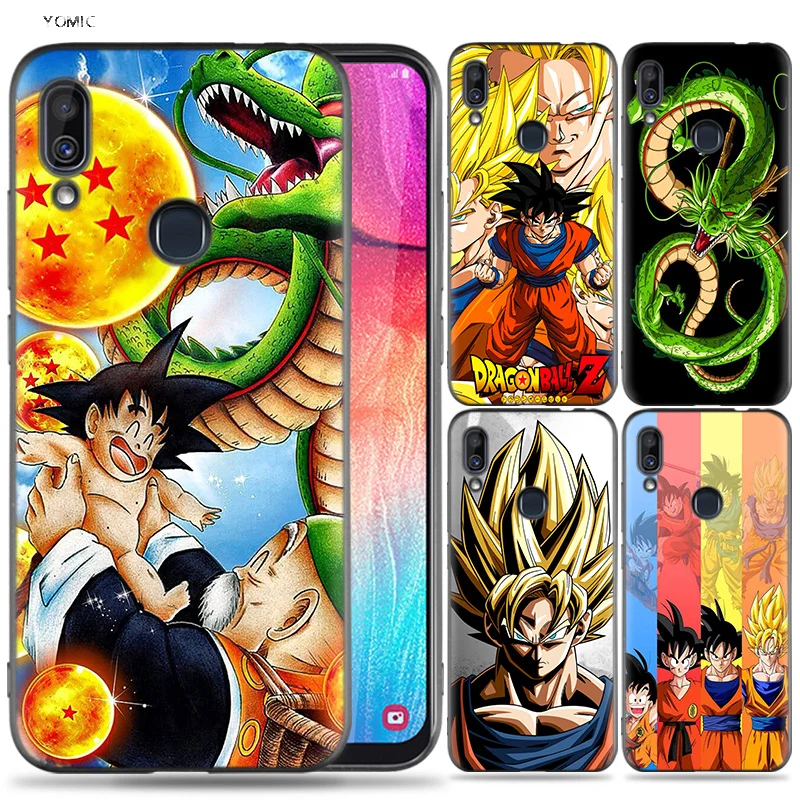 

Silicone Case for Samsung Galaxy A30 A50 A10 A20 A60 A40 M10 M20 M30 A6 A8 J4 J6 J8 Plus A7 A9 2018 Dragon Ball Goku