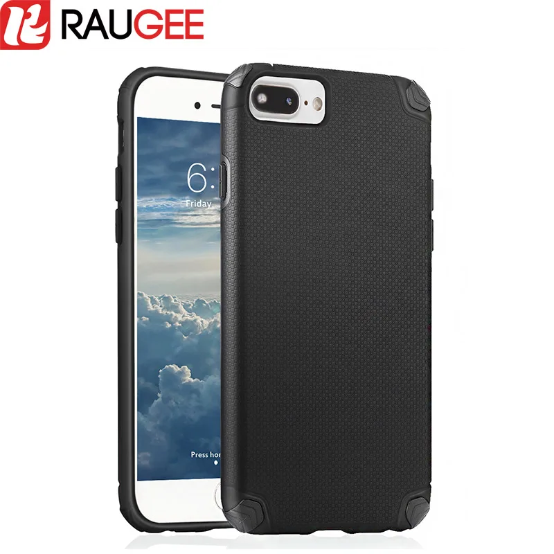 

Raugee Ultra Slim Armor Case for Apple iPhone 7 Plus 6 Plus 6S Plus 5.5inch Back Cover Protective Phone Case Shell & 5 Colors