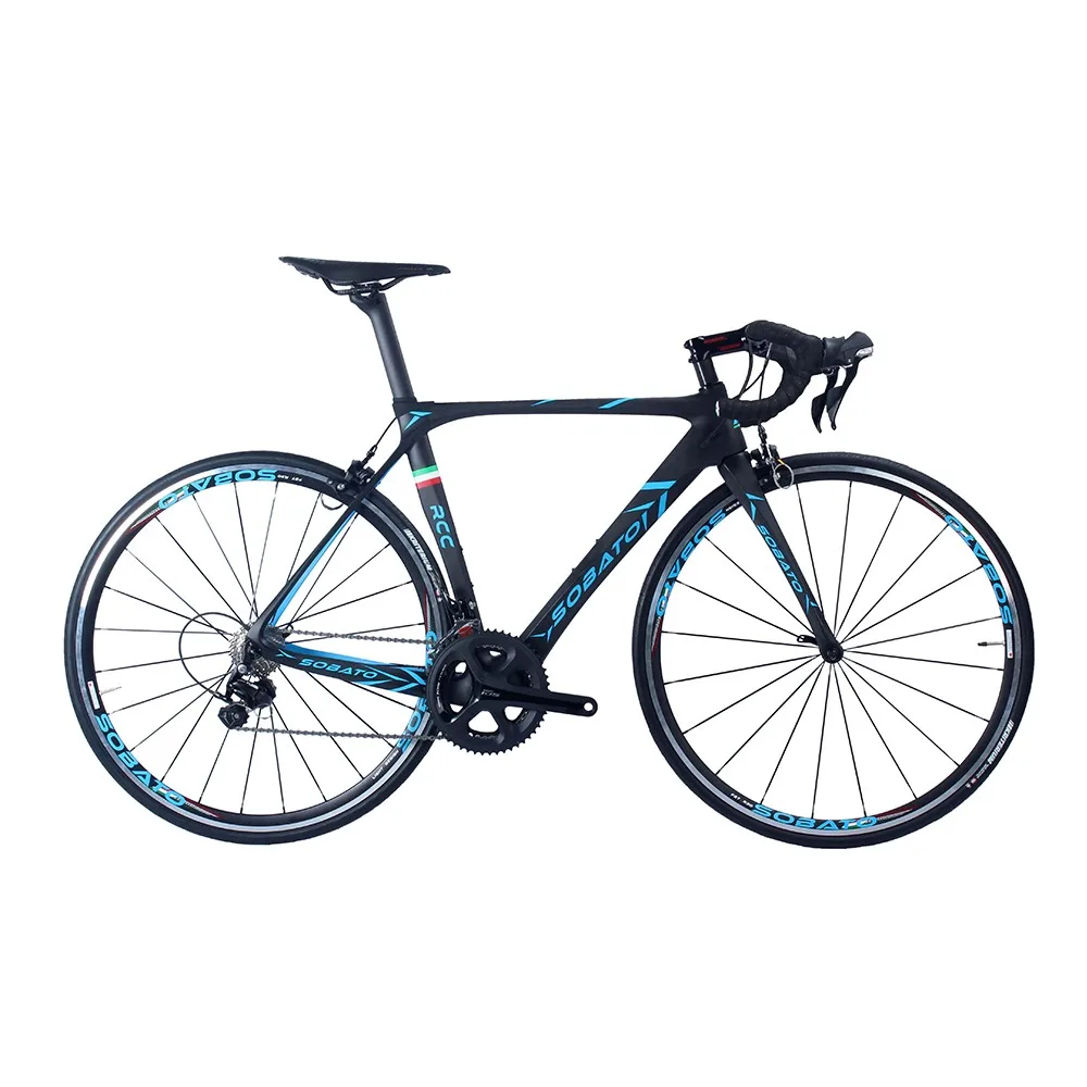 Cheap SOBATO Size 48CM 2*11 spped Toray Full Carbon Road Bike with alloy wheelset 50mm Racing TT road bike 700C 0 Cheap SOBATO Size 48CM 2*11 spped Toray Full Carbon Road Bike with alloy wheelset 50mm Racing TT road bike 700C 0