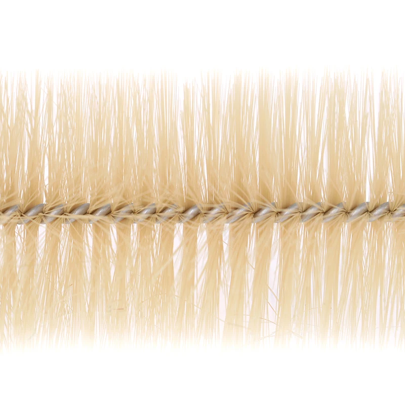 5PCS Test Tube Brush 5/10 25/50/100ml Lab Brush Clean Stainless Tube Housework