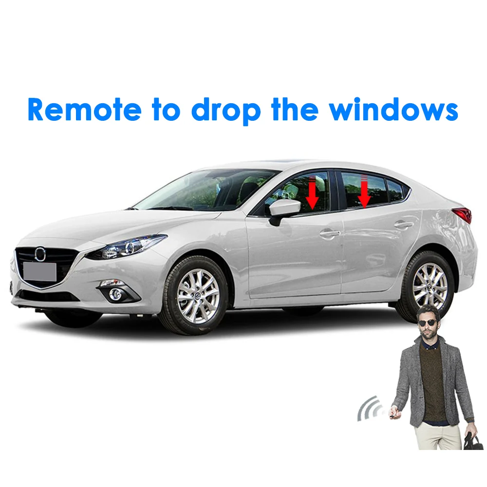 CHSKY автомобильный стеклоподъёмник и набор складных зеркал для Mazda 3 Axela оконный