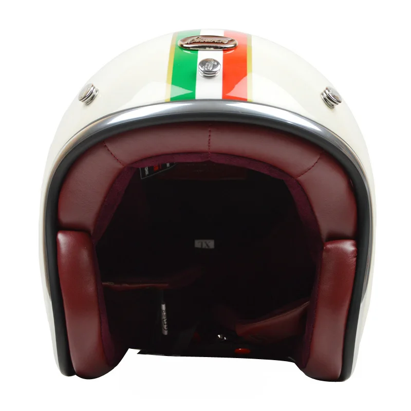 BEON мужской женский персонализированный мотоциклетный шлем 3/4 с открытым лицом винтажный реактивный Ретро Скутер гоночные шлемы ECE