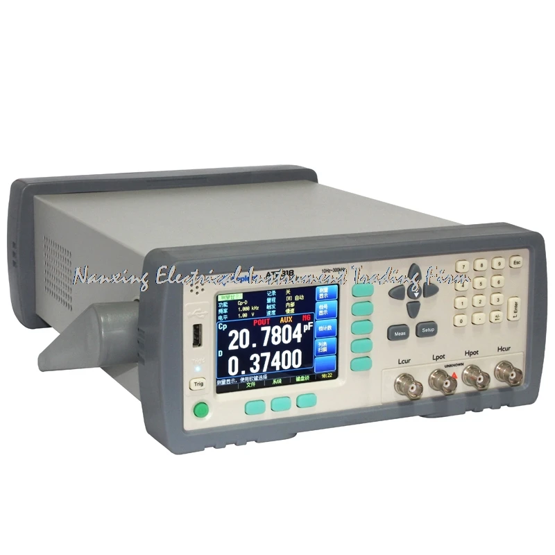 

AT2818 High-precision 0.05% Digital LCR Meter 10Hz-300KHz Capacitance Inductance Resistance Tester