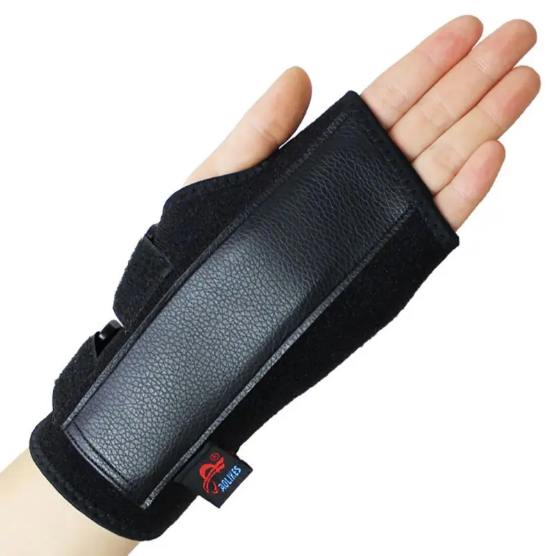 

Wrist Support Black Medium Adjustable Left Hand Wrist Palm Support Splint Brace Glove Sport Care Hand Protector Palm Padded
