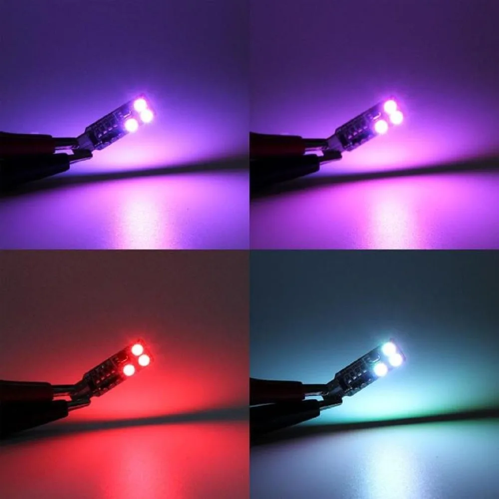 2x T10 194 168 W5W RGB 5050 SMD 6 LED 12 LED Car Reading Wedge Light Lamp 16 Colors LED Bulb With Remote Controller Flash Strobe 2x T10 194 168 W5W RGB 5050 SMD 6 LED 12 LED Car Reading Wedge Light Lamp 16 Colors LED Bulb With Remote Controller Flash Strobe