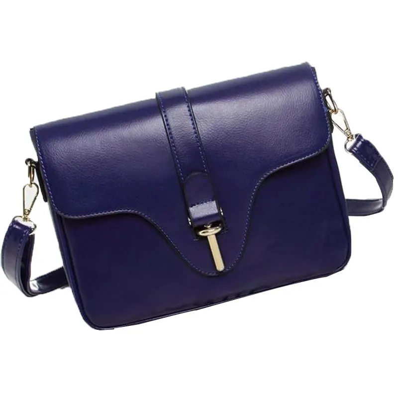 2015 New Brand designer women small messenger bag PU leather solid color shoulder bag fashion vintage girls evening party bag