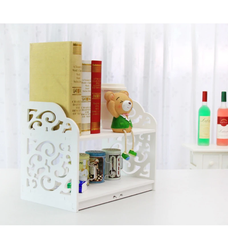 

Table top storage rack bathroom storage rack kitchen storage rack the office storage rack