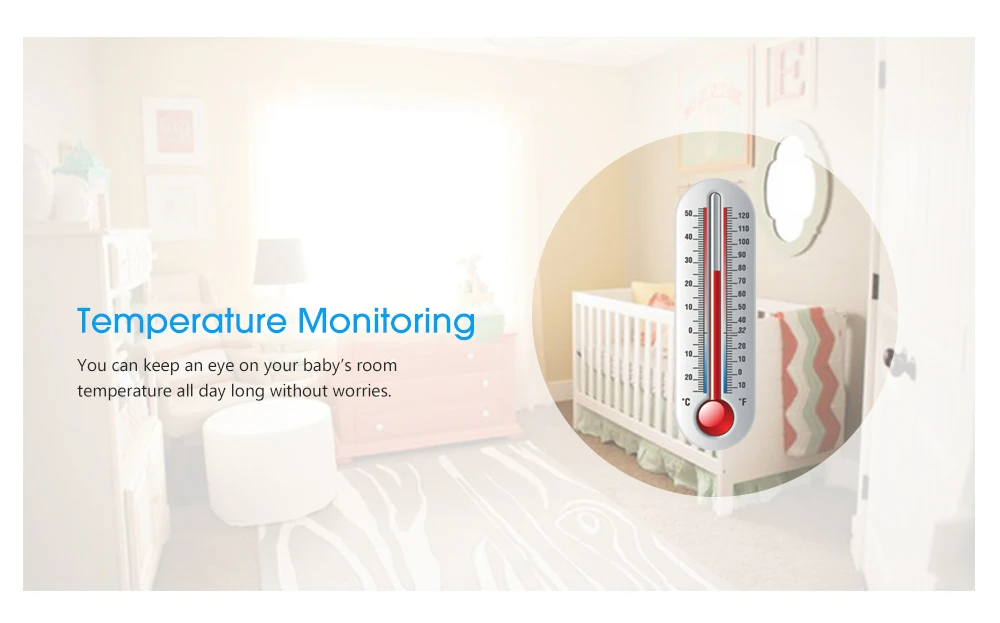2,4 дюймов 2,4 ГГц цифровой беспроводной детский монитор электронная Няня няня, безопасность камеры аудио ночного видения монитор температуры