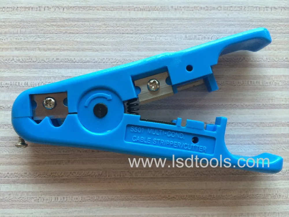 

Multi-functional Cable Stripper(LS-S501A) for wires and multiconductor cables from 3.2-9mm max
