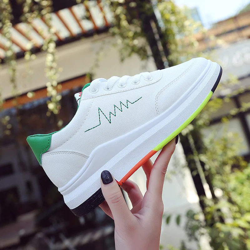 Mexemina/Новые дизайнерские белые туфли женские Сникеры на платформе tenis feminino