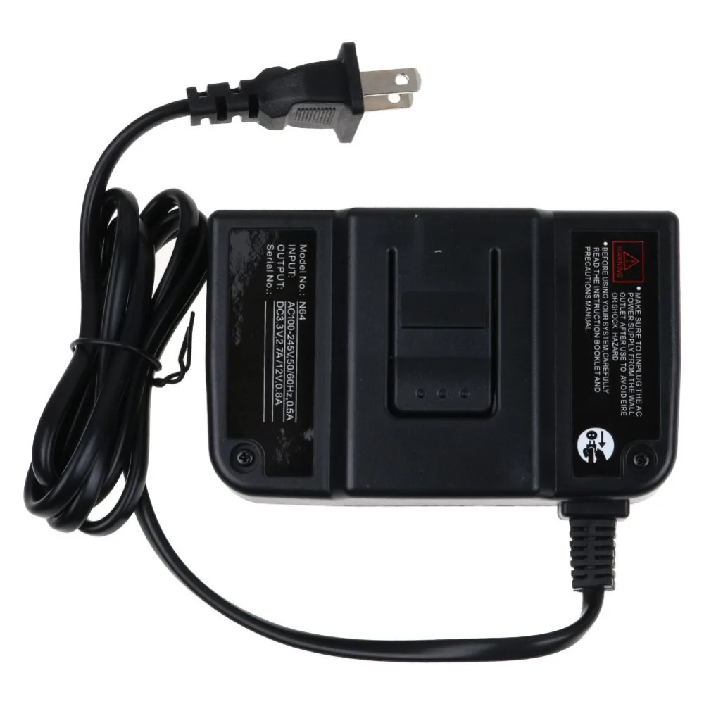 Sanheshun AC Power Supply Charge Adapter for Nintendo N64 Video Game