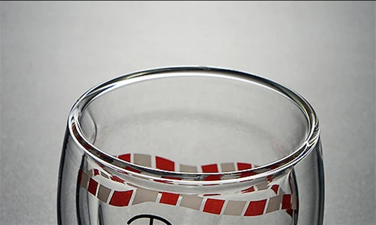 JOUDOO двухслойная термостойкая стеклянная чашка для воды милый медведь красочная чашка креативная домашняя офисная чайная посуда чашка 35