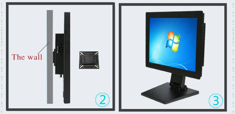 15 "resistivetouch плоскости компьютер 4:3 Экран Win7 Системы одним касанием 1024*768 промышленный компьютер бытовой встроенный компьютер