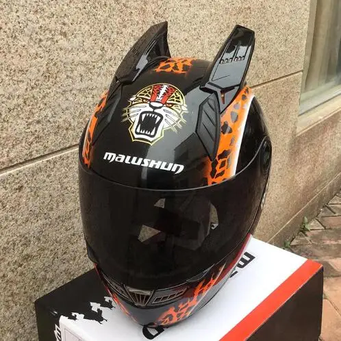 Marushin мотоциклетный шлем гонки полный шлем для мужчин motociclistas Capacete Dot M/L/XL/XXL мм - Цвет: Оранжевый