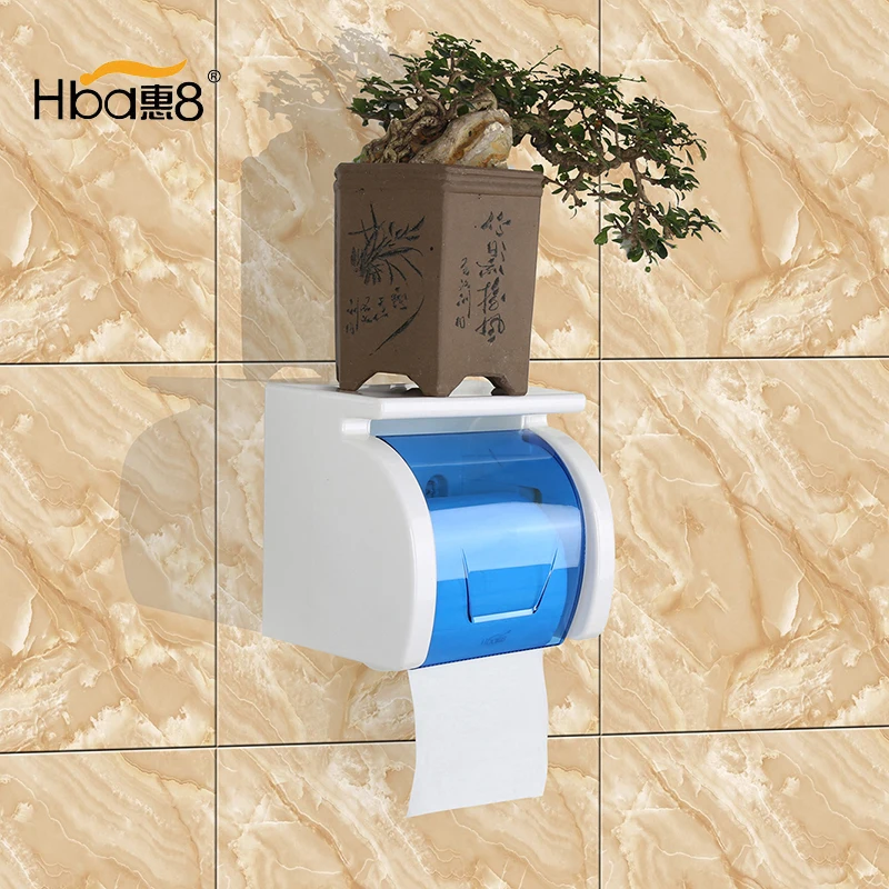 

Waterproof Toilet Tissue Box Bathroom Roll Paper Holder without Punching Mounted with Suction Cups Durable Paper Shelf Rack