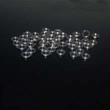 100 шт. Рыбалка аксессуары из нержавеющей стали приманки Гольян Поппер ложка крюк кольцо двойной круг