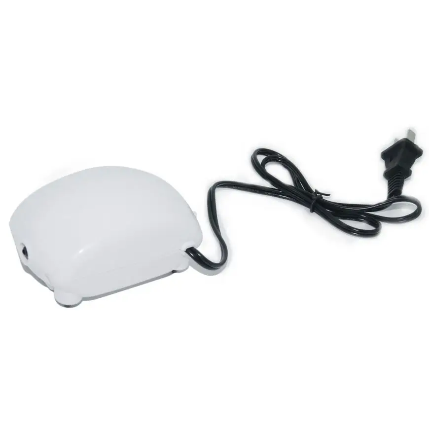 

110V/220V Mini Aquarium Air Pump Air Oxygen Pump Single Double Outlet Oxygen Pumps for Fish Tank Aquatic Accessories 2.5W