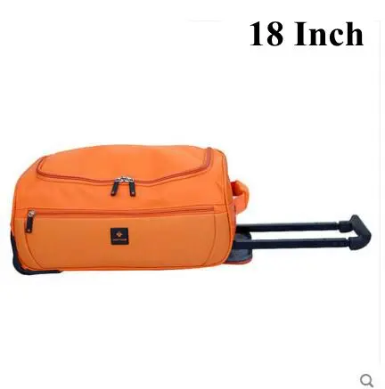 18 дюймов 20 дюймов 22 дюймов женский чемодан на колесиках для путешествий сумка на колесиках сумка для багажа дорожная сумка на колесиках - Цвет: 18 Inch