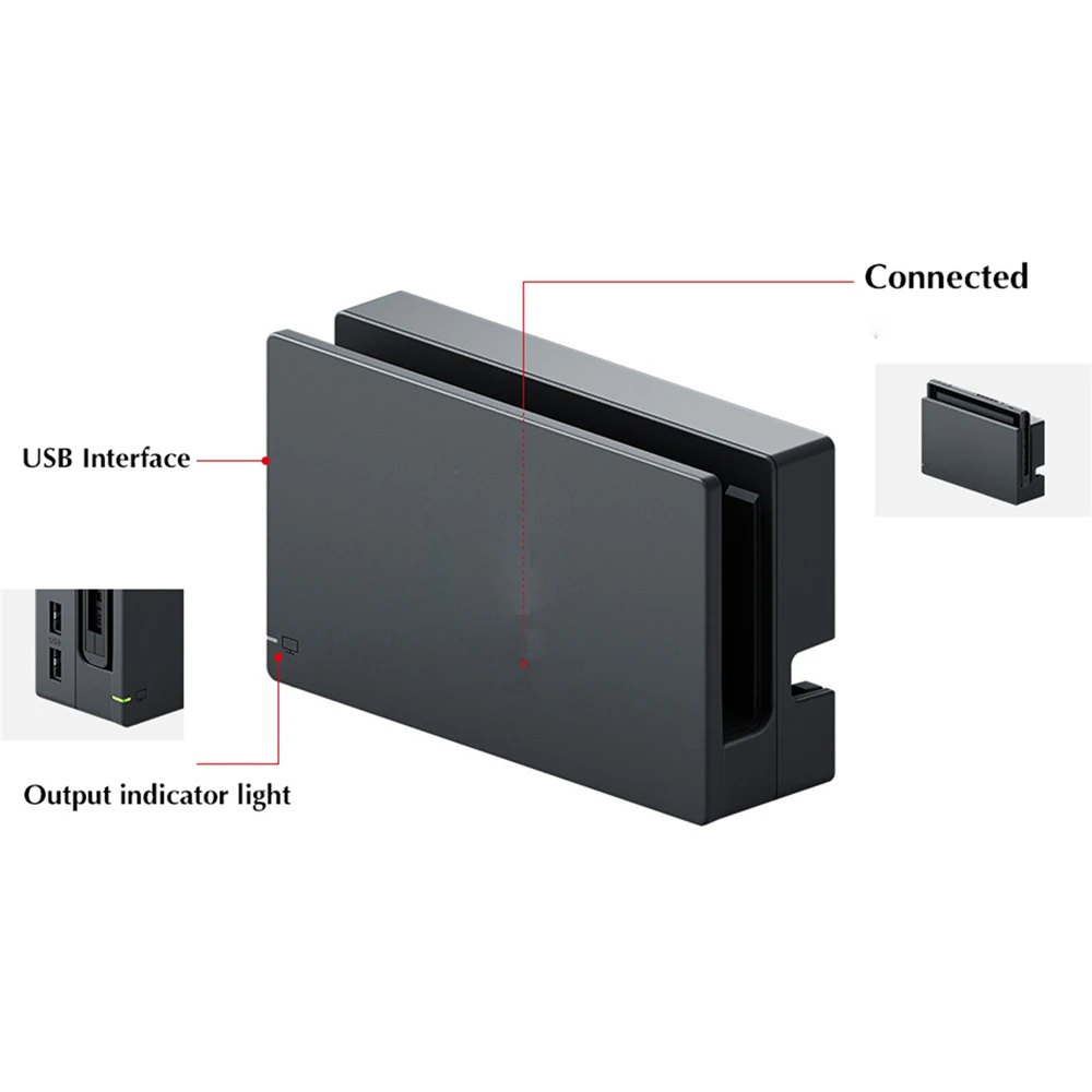 Оригинальная зарядная док станция HDMI для Nintendo Switch сменная Switch|Подставки и
