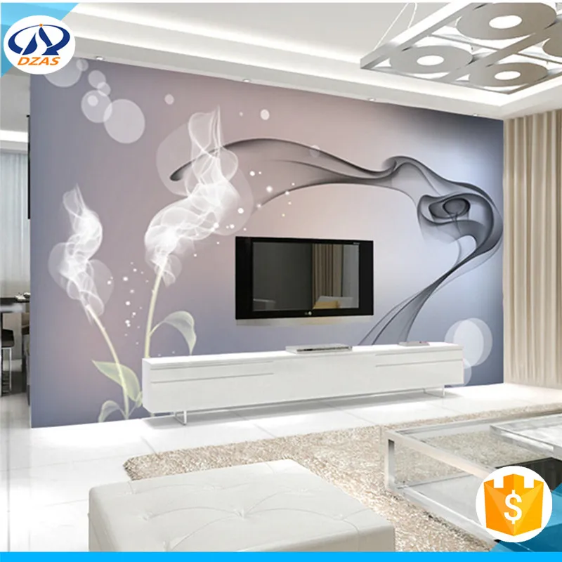 

5d Simple modern living room movie decoration 3d mural bedroom stereo fabric Wallpaper WH-DZAS Mural