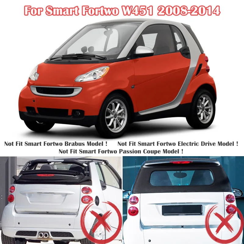 Для Benz Smart Fortwo W451 2008 2014 ручка захвата заднего окна задняя дверь стекло открытие