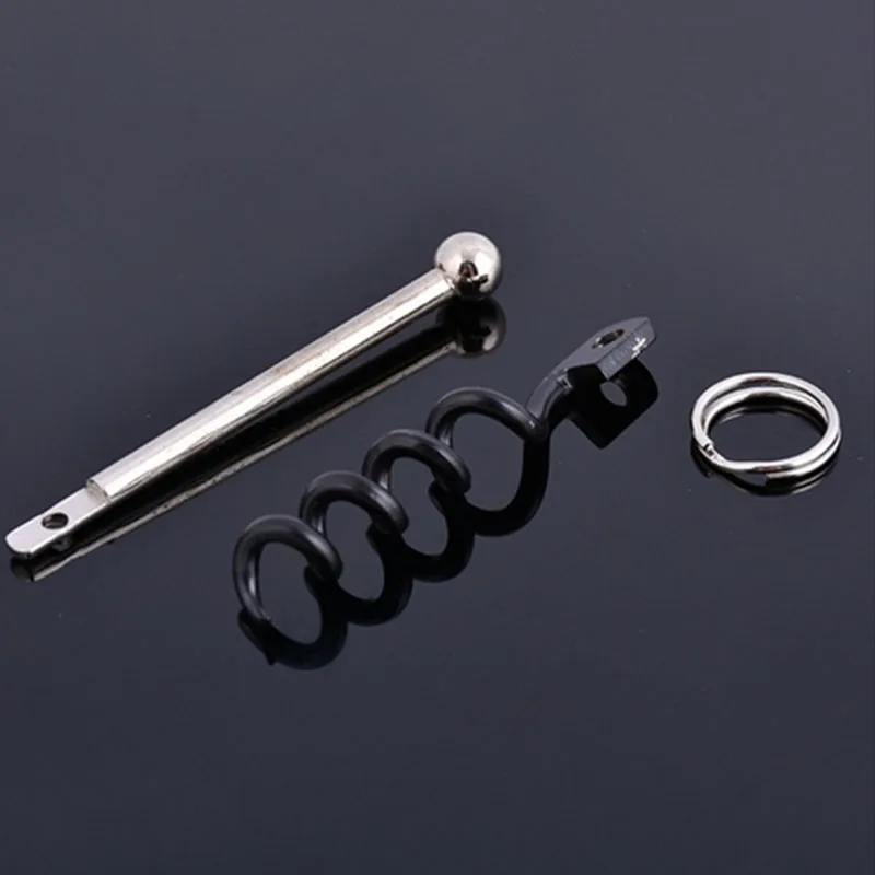 

Professional Champagne Stopper Red Wine EDC Twist Stick Corkscrew Stainless Steel Cork Bottle Puller Opener Keyring Camping