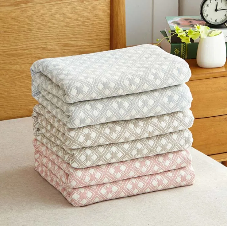 Buy New Fashion summer cotton plaid towel Blankets for beds 150x200cm Bath 1pcs