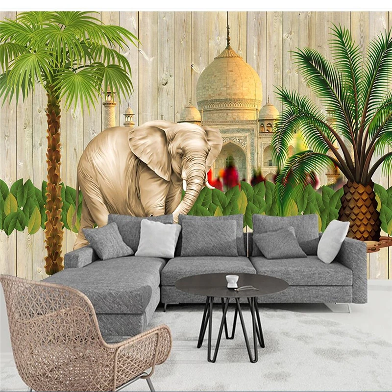 

wellyu wallpapers for living room Custom wallpaper Style Southeast Asia backdrop papel de parede para quarto papel parede