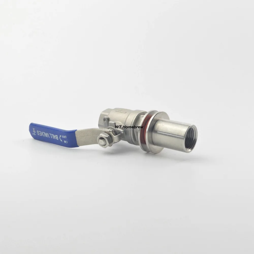 Набор шаровых клапанов для домашнего пива из нержавеющей стали 1/2 &quotBSP с