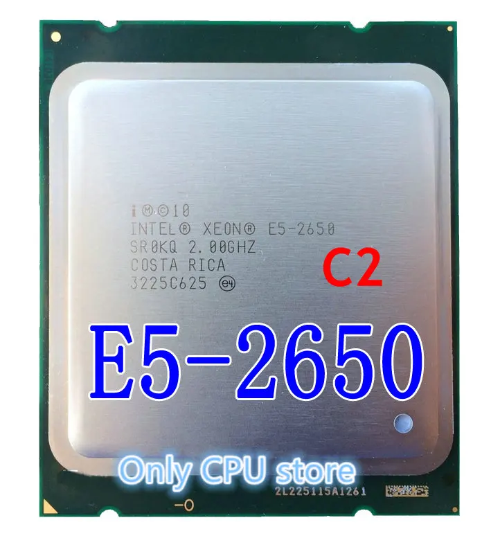 Процессор Intel Xeon E5-2650 E5 2650 SR0KQ C2 8-ядерный 2 0 ГГц 20 МБ | Компьютеры и офис