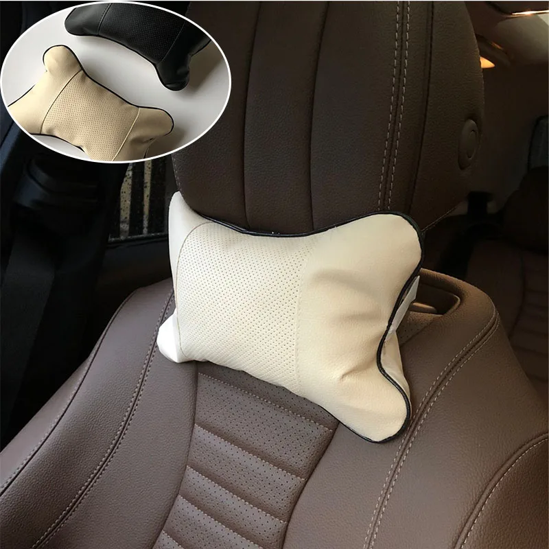 

2pcs Car neck pillows headrest case for Tesla Roadster Model 3 Model S Model X