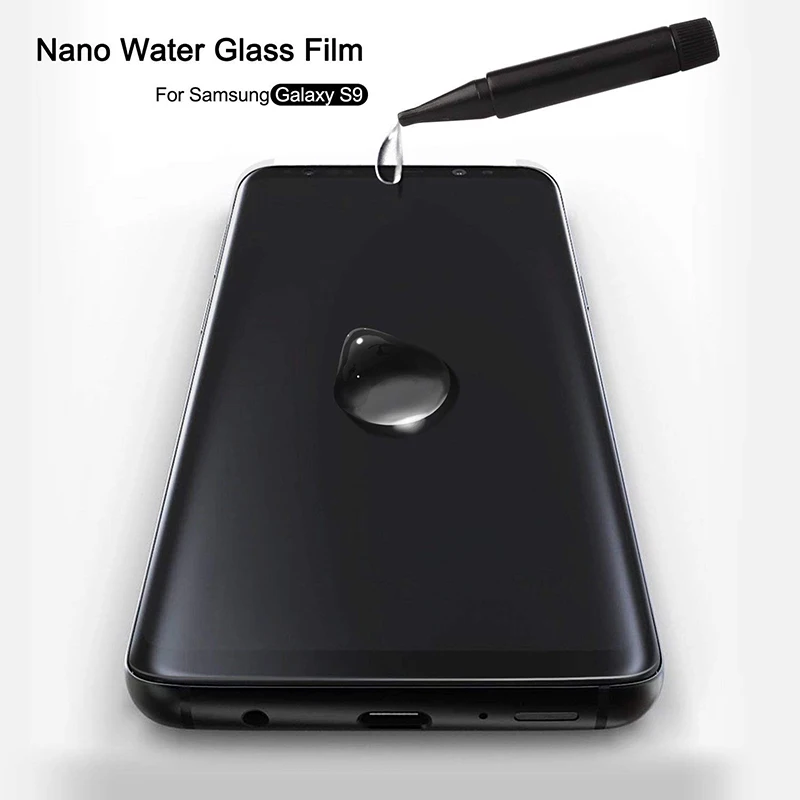 Suntaiho Nano UV Liquid full Glue Tempered Glass For Samsung Galaxy S10 Plus S9 plus case friendly glass Note9 Screen Protector Suntaiho Nano UV Liquid full Glue Tempered Glass For Samsung Galaxy S10 Plus S9 plus case friendly glass Note9 Screen Protector