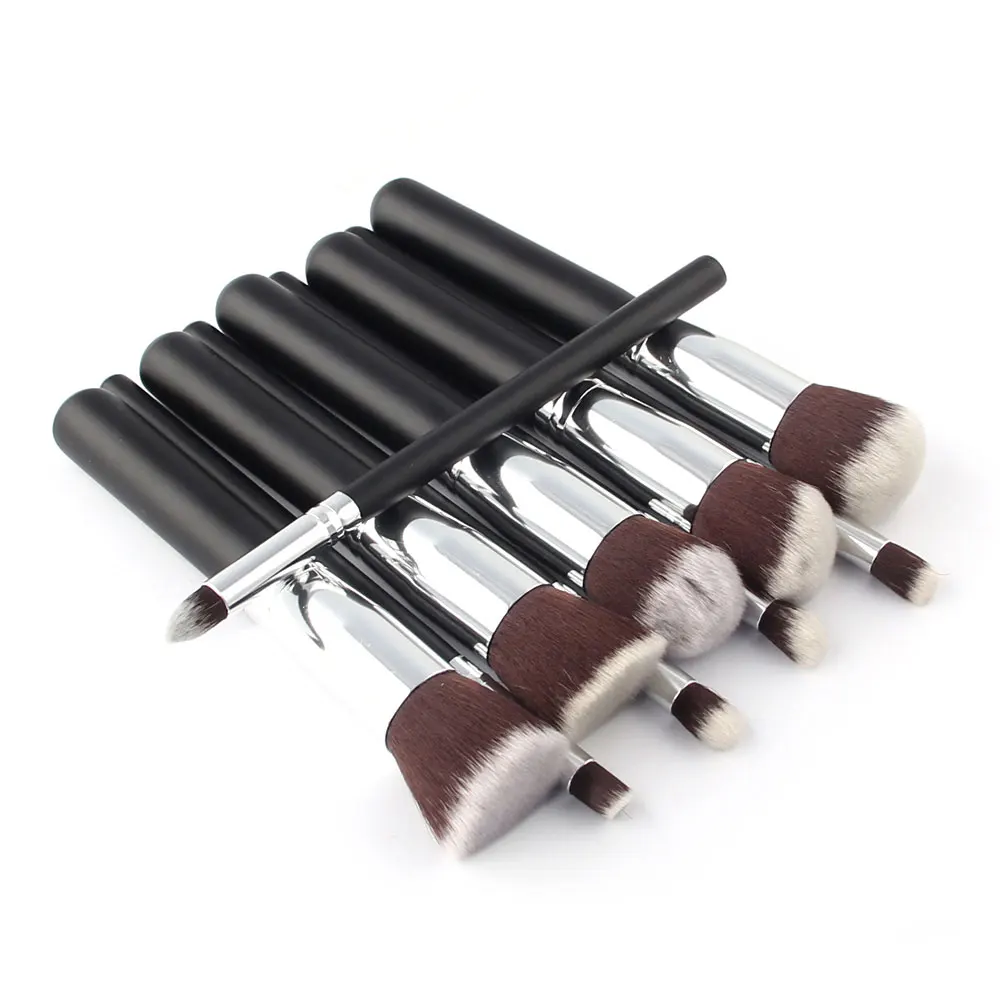 VANDER 10Pcs Makeup Brushes Set Cosmetic Blusher Foundation Highlighter Eye Shadow Brushes Powder Brushes Set Tools Kit  (3)