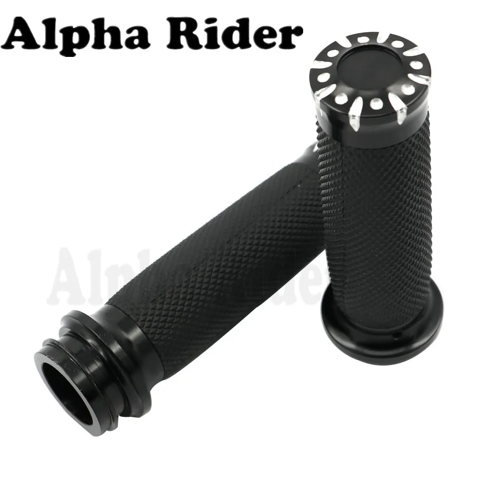 

1" 25MM Electronic Handgrips For Harley Electra Glide Classic FLHTC Standard FLHT 2008 Handlebar Throttle Control