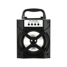 Top Deals Outdoor Bluetooth Wireless Portable Speaker Super Bass with USB/TF/AUX/FM Radio