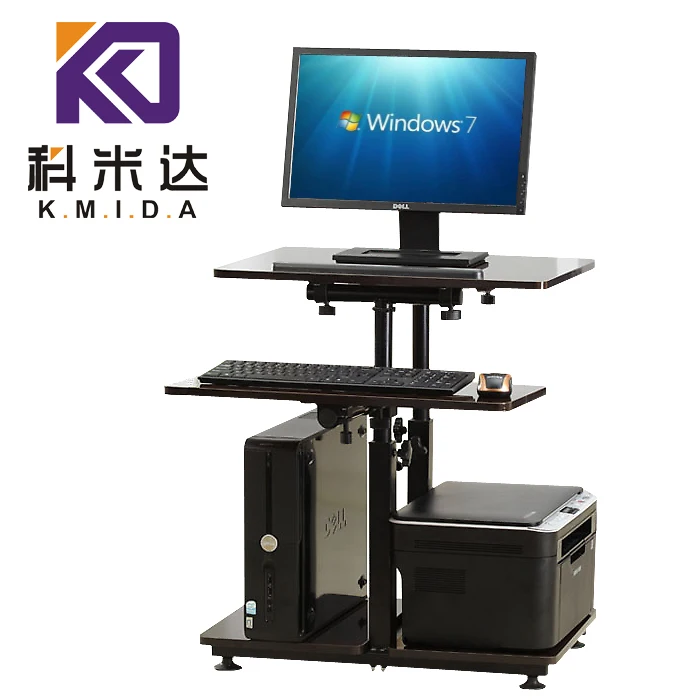 Table Desktop Laptop Desk Stand Sit Lose Weight Lifter Mobile Table Desktop Laptop Desk Stand Sit