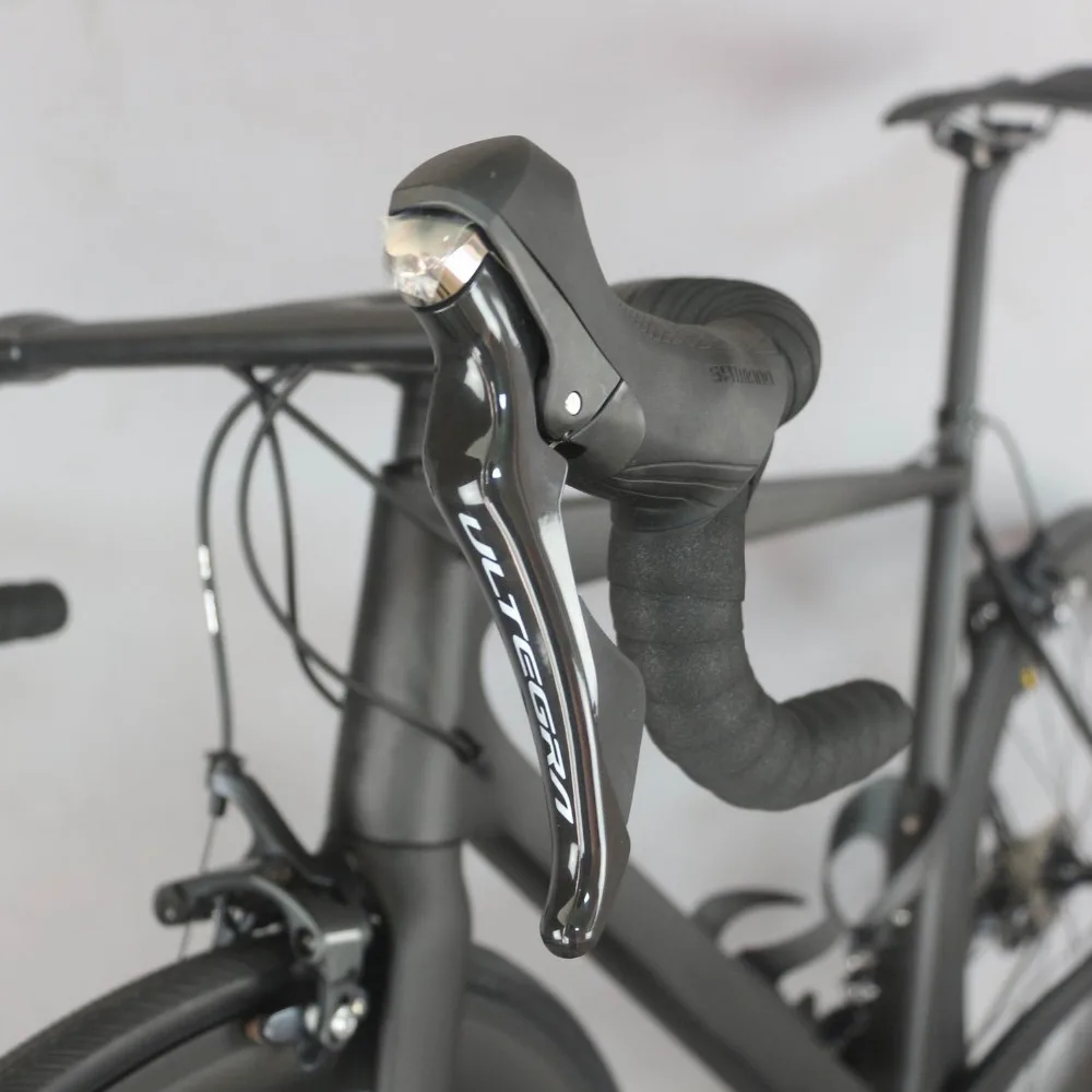 Excellent 2019 full Carbon Road Bike Complete Bicycle Carbon Cycling Road Bike with R8000 22 Speed Groupset 4