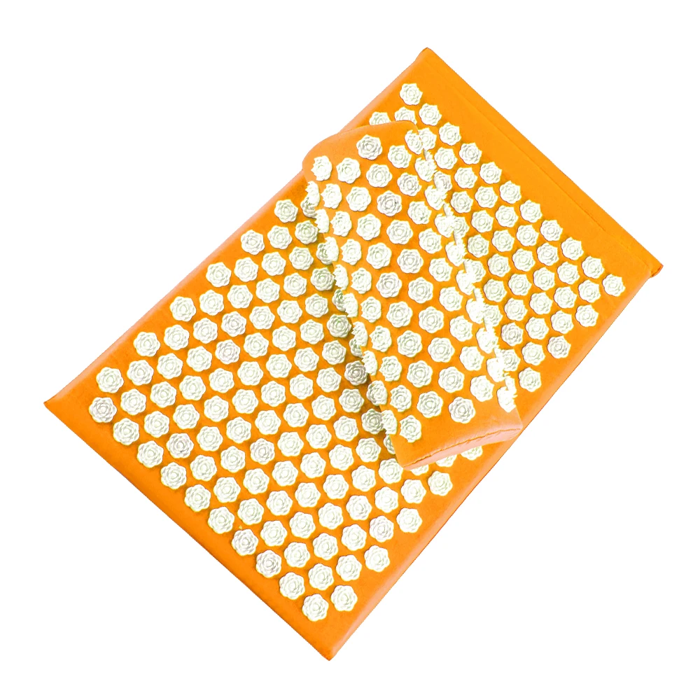 Lotus Spike Body Massager Cushion Acupuncture Set Relieve Stress Back Pain Yoga Mat/Pillow shiatsu Massage Mat Health Care relax Lotus Spike Body Massager Cushion Acupuncture Set Relieve Stress Back Pain Yoga Mat/Pillow shiatsu Massage Mat Health Care relax
