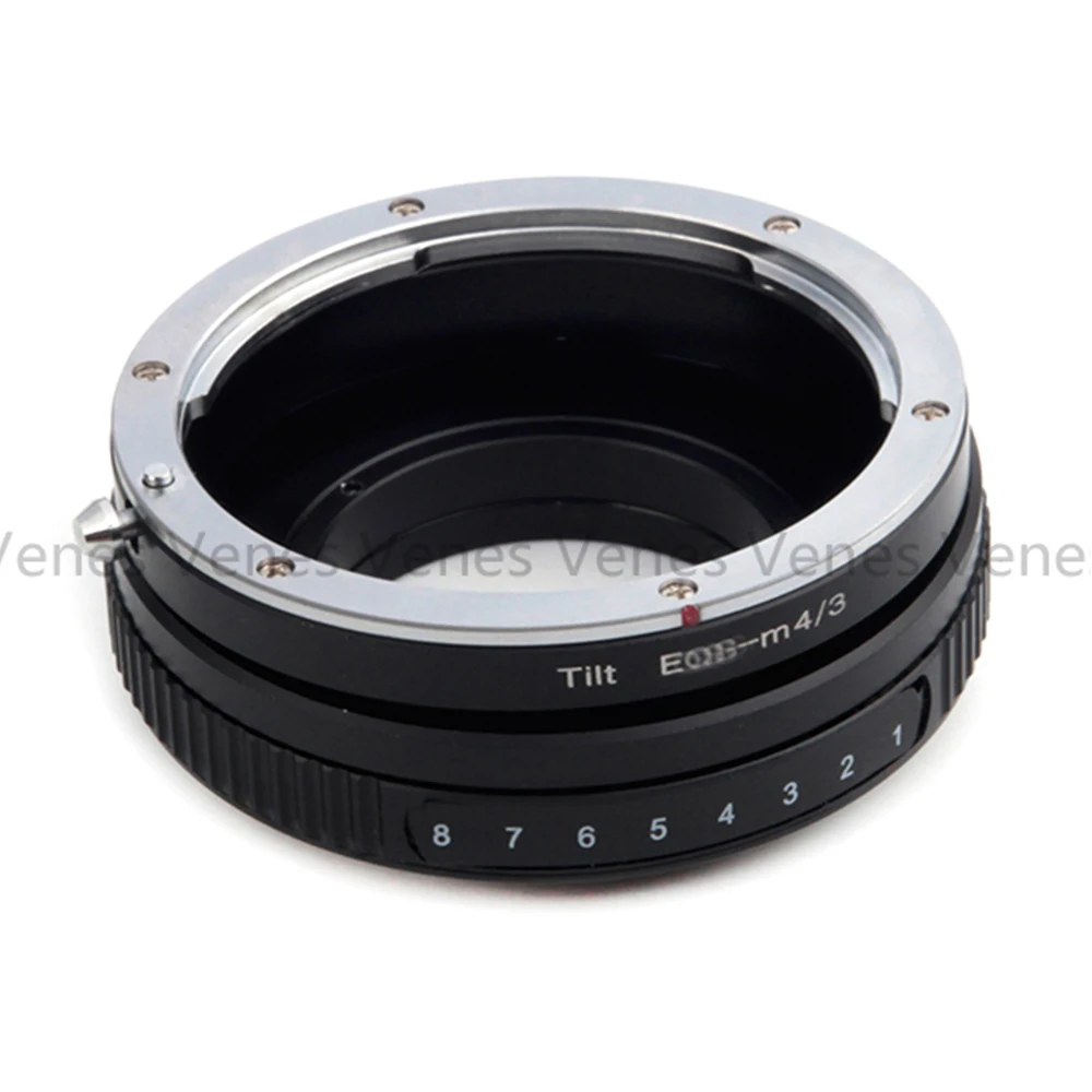 Venes For EOS-M4/3 Tilt Lens Adapter Suit for Canon EOS Mount to Micro 4/3 Camera Body GX7 GF6 GH3 G5 GF5 | Электроника