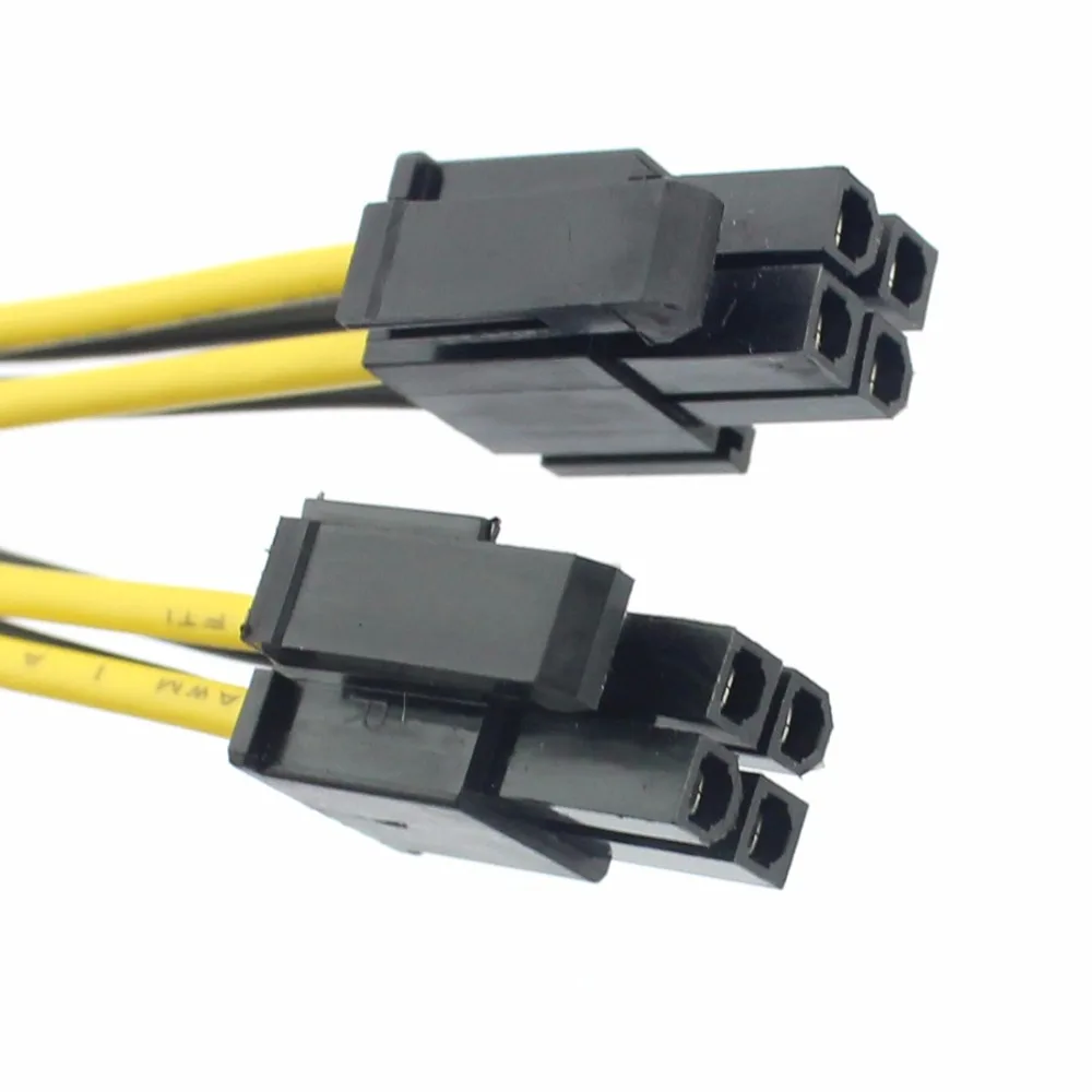 XT-XINTE 4Pin to 8Pin Power Cable Adapter for PC 4P to 8P CPU P4 to P8 Extension Cables Convertor Wire Cord 20cm for Mining BTC XT-XINTE 4Pin to 8Pin Power Cable Adapter for PC 4P to 8P CPU P4 to P8 Extension Cables Convertor Wire Cord 20cm for Mining BTC