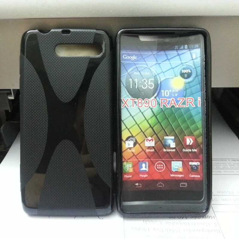 Soft Gel Skin X Line Wave Tpu Case Cover For Motorola Razr I Xt890 Cover For Motorola Case Covertpu Case Aliexpress