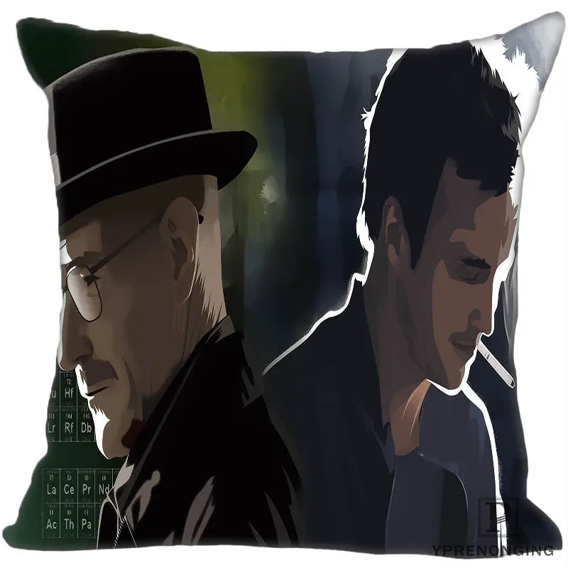 

Custom Pillowcase Walter White Breaking Bad Square Zippered Pillow Cover35X35,40x40,45x45cm(One Side)180522-17-50
