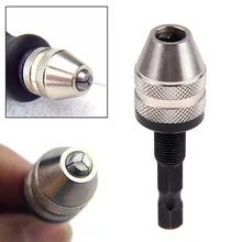 Быстродействующий переходник для конвертера Chuck Hex Shank Hand Keyless Drill Bits для электроинструментов