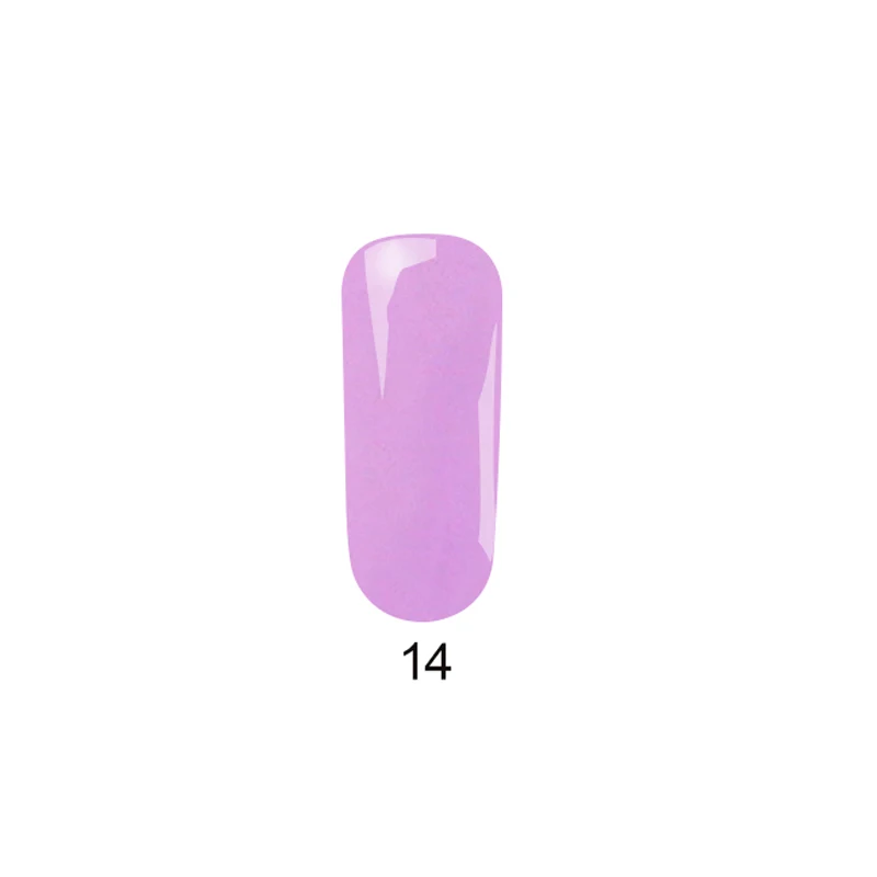Docaty УФ-гель для ногтей Lucky color Гель-лак художественный сахарный эффект ногтей 7 мл мерцающий блеск Полупостоянный Замачивание от цветного цвета - Цвет: 14