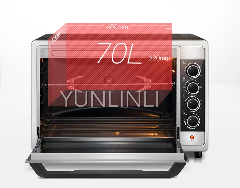 Печь Для Выпечки Пиццы курицы 70L | Бытовая техника