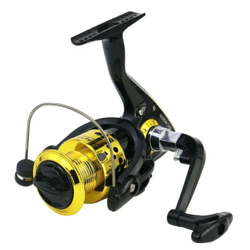 LidaFish Brand SC1000-7000 Black gold Series Plastic plating 12BB Left/Right Hand Fishing Reel LidaFish Brand SC1000-7000 Black gold Series Plastic plating 12BB Left/Right Hand Fishing Reel