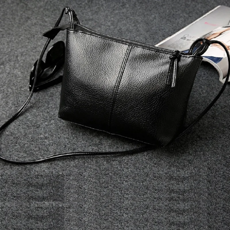 PU wash leather vintage women's handbags mini shoulder crossbody bags