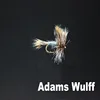 CONTEMPLATOR 4styles 14#16# Adam Series flies 5pcs/box quintessential dry fly adam parachute wulff irrestible fly fishing lures ► Photo 2/6