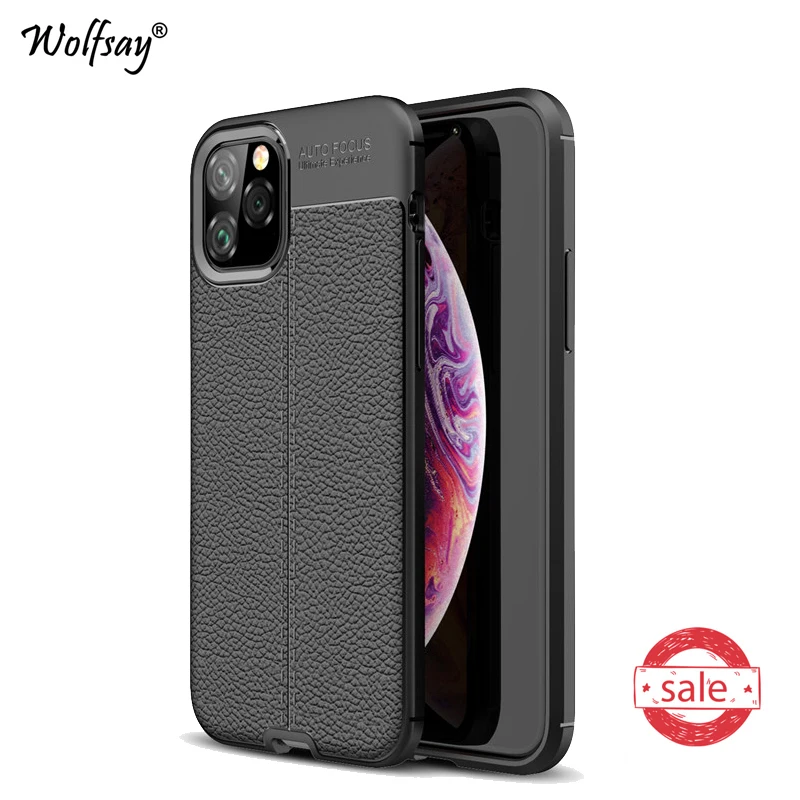 

For iPhone 11 Pro Case Luxury Armor Rubber Soft Silicone Phone Bumper For iPhone 11 Pro Protective Cover For iPhone 11 Pro 5.8'